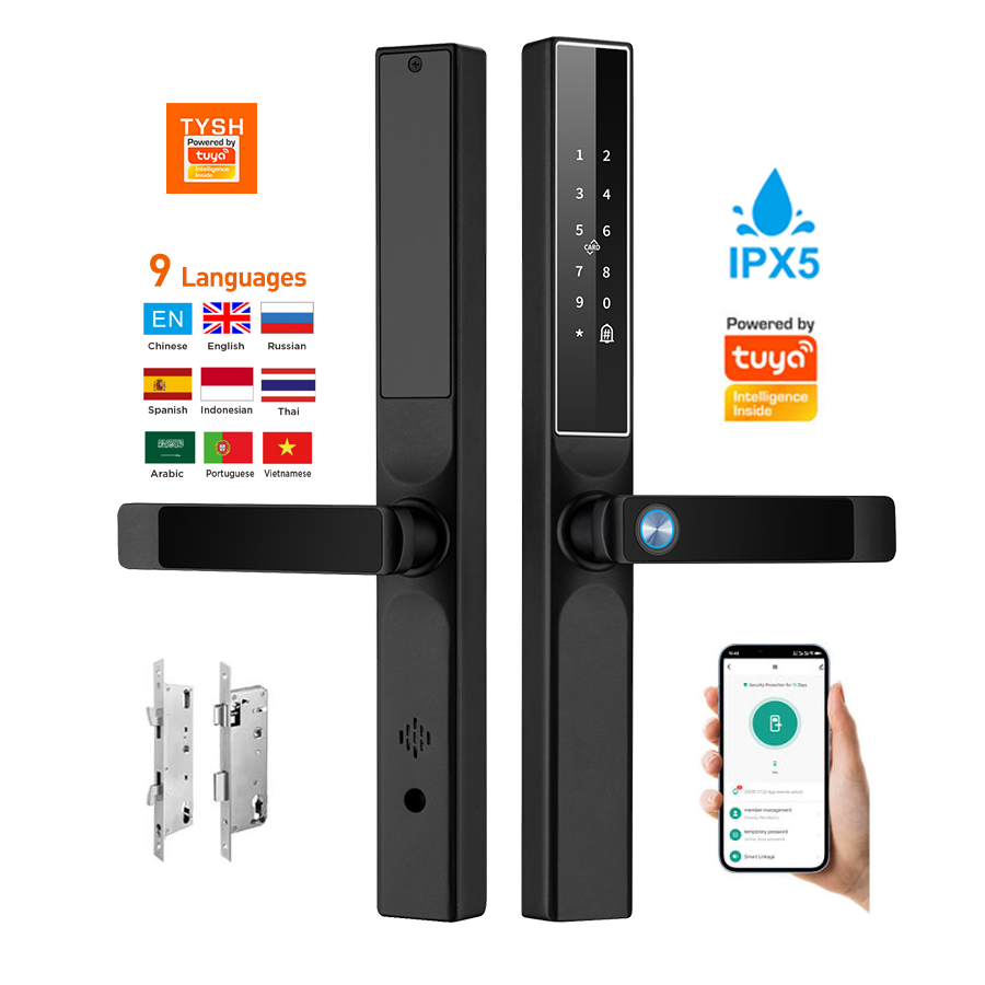 Home Security Key - Tuya App Fingerprint Door Lock Code