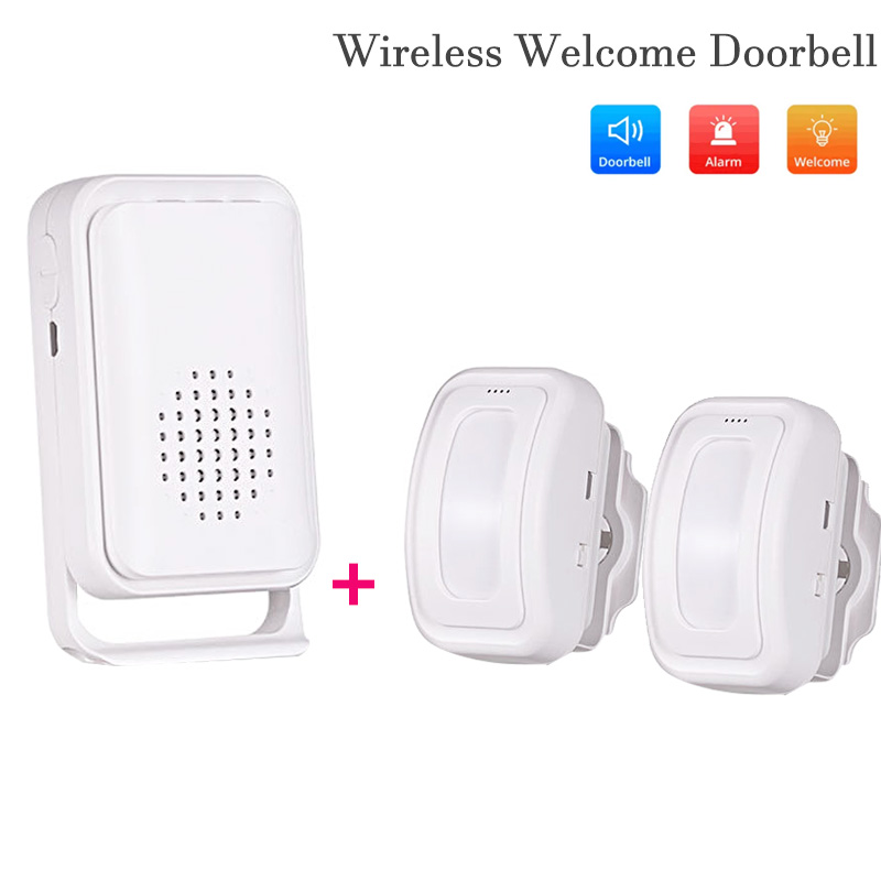 Home Security Door - Wireless Welcome Doorbell Home Shop Store