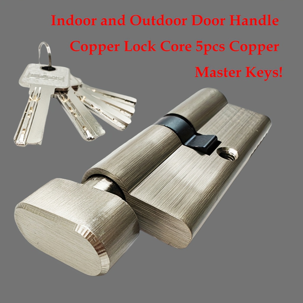 Home Security Door - 1Pc European Standard All-Copper Anti-Theft Lock