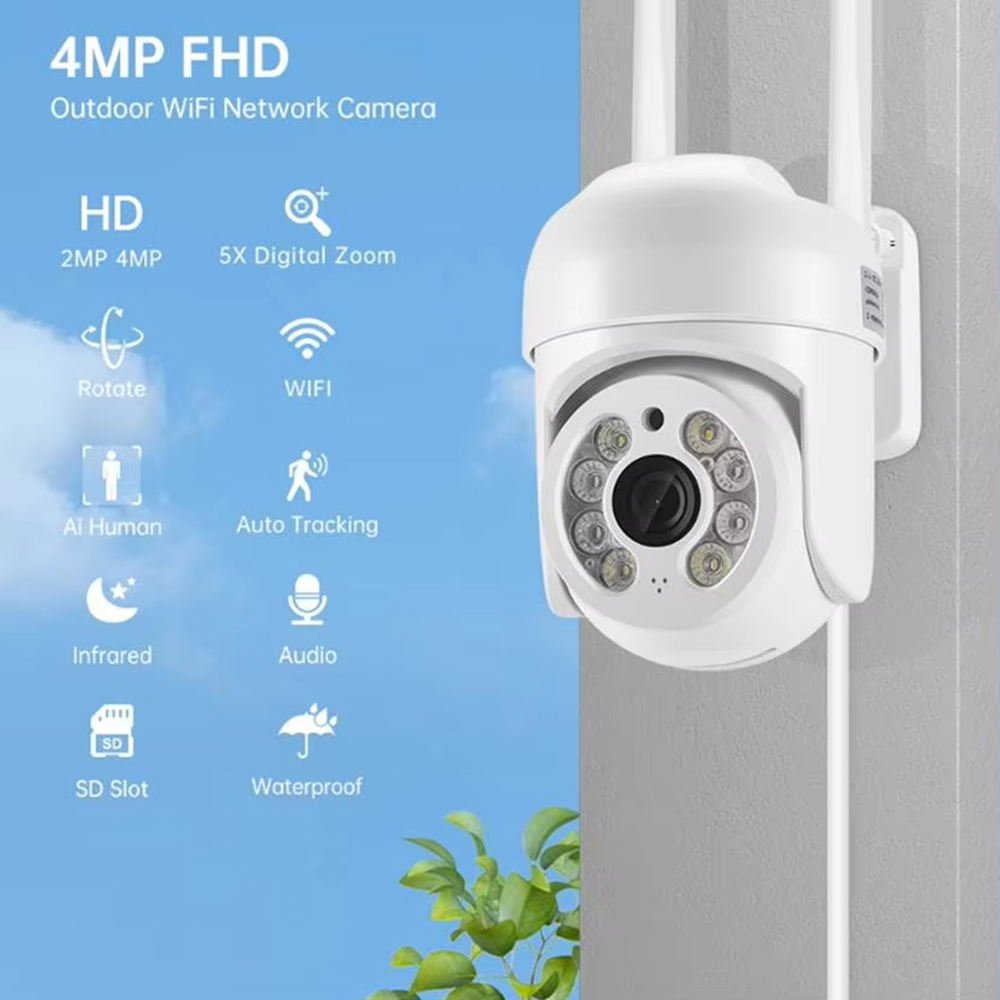 ICsee 4MP Wireless PTZ Securit - Home Security Lidar review and price