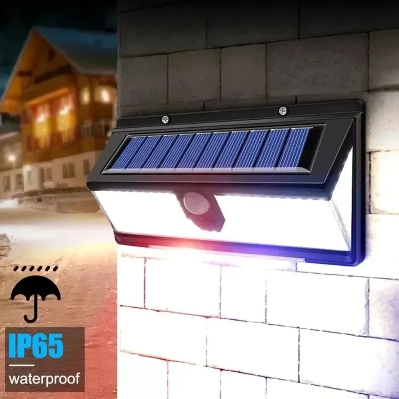 Waterproof LED Solar Wall Ligh - Home Security Yard Sensors review and price