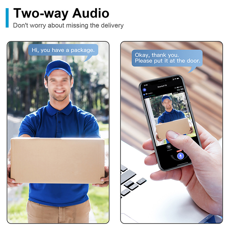 WiFi Smart Video Doorbell Came - Home Security Lidar review and price