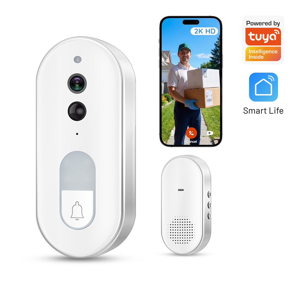 Tuya Smart Video Doorbell Wire - Home Security Lidar review and price