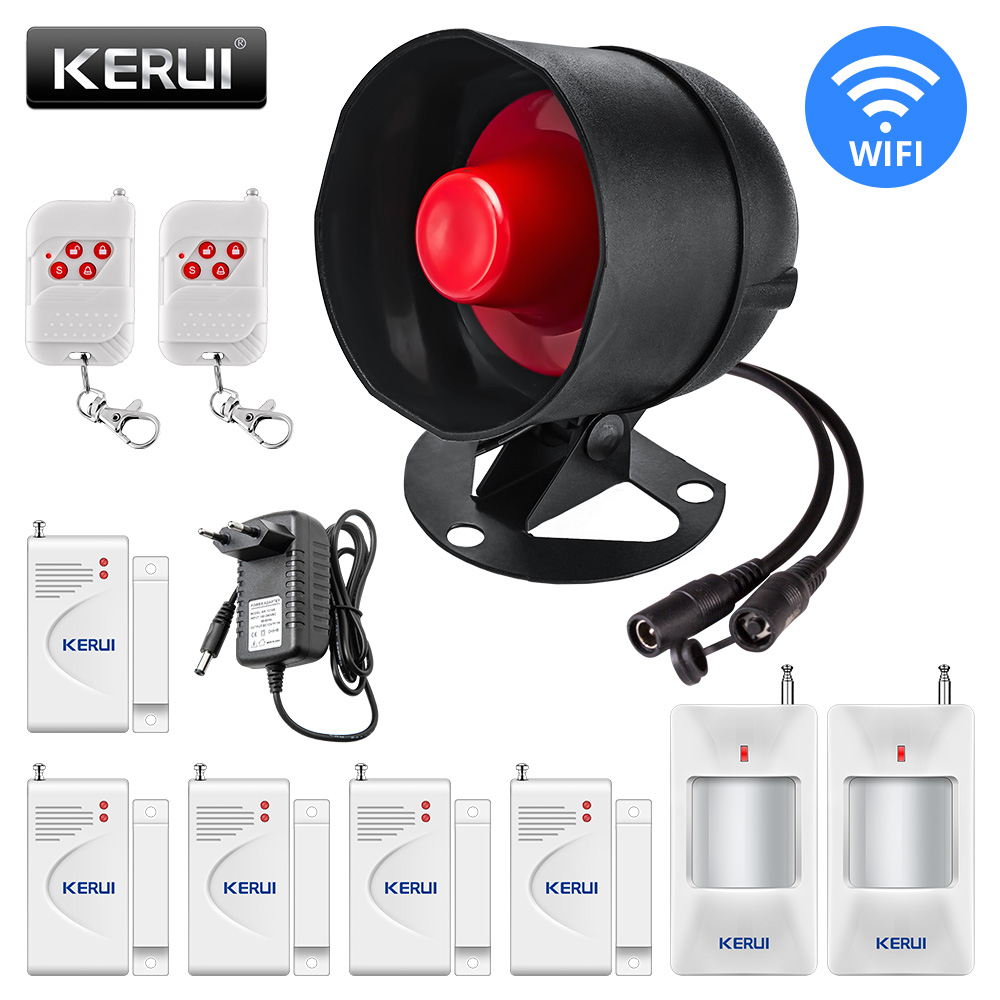 KERUI Tuya Smart WIFI Wireless - Home Security Zones review and price