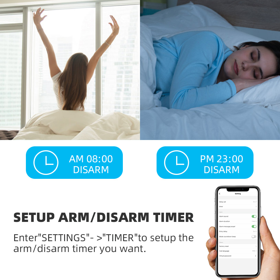KERUI Tuya Smart WIFI Wireless - Home Security Zones review and price