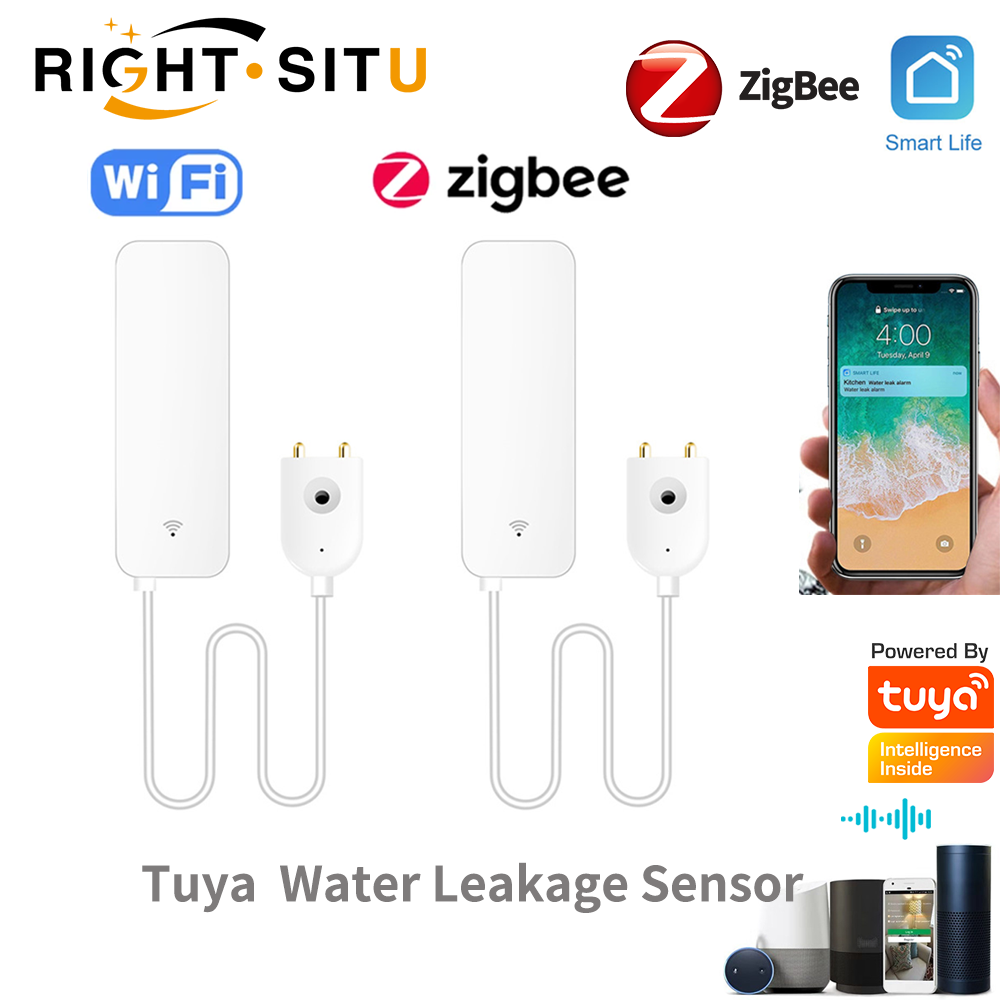 Tuya WiFi Water Leak Sensor, W - Home Security Business review and price