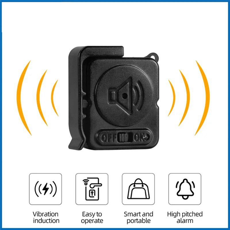 FULL-Vibration Alarm Sensors 1 - Home Security Door review and price