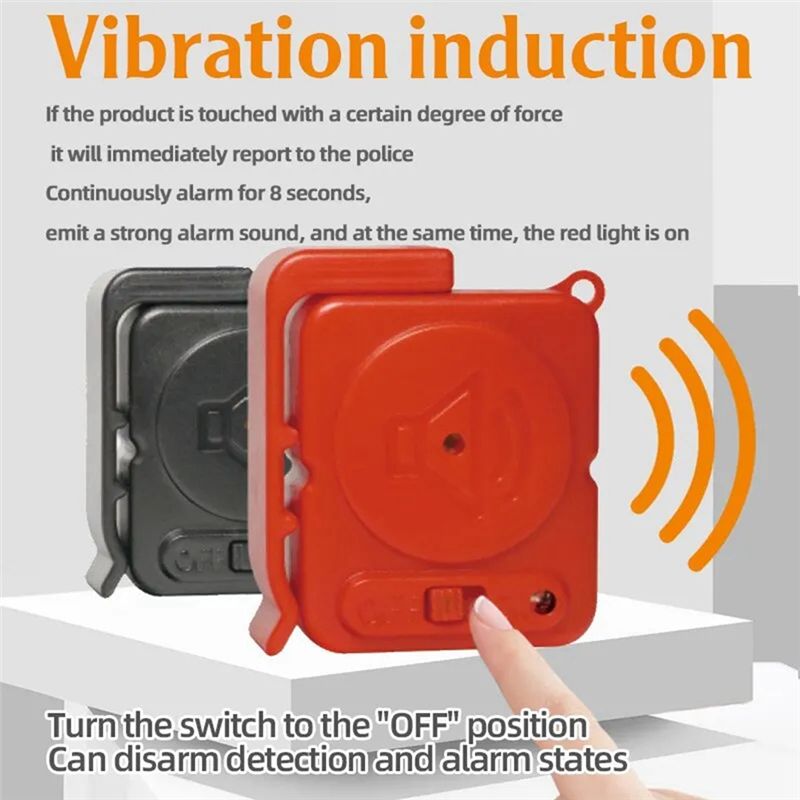 FULL-Vibration Alarm Sensors 1 - Home Security Door review and price