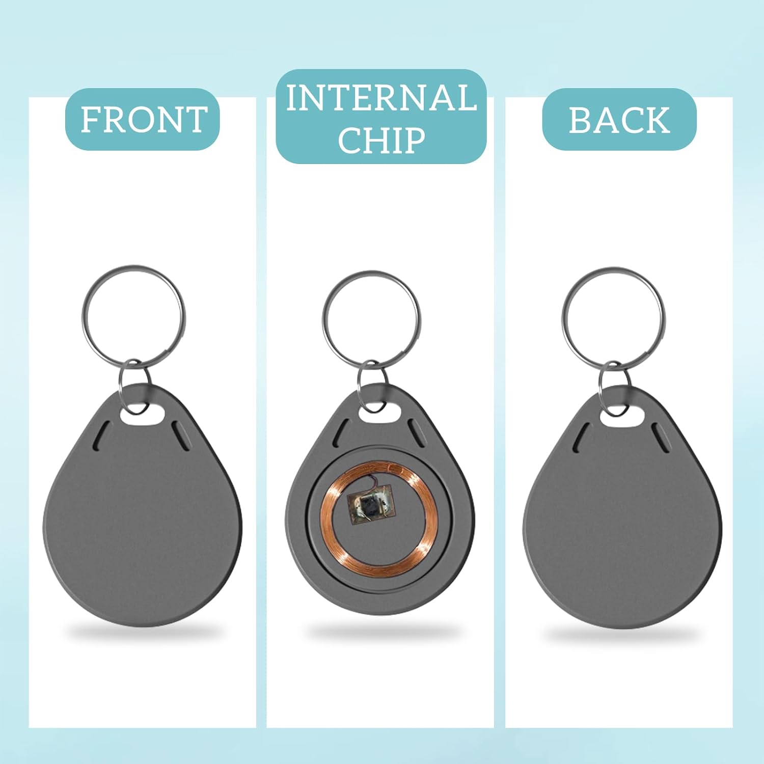 100P NFC Smart Key Tag Card,RF - Home Security Key Fob review and price