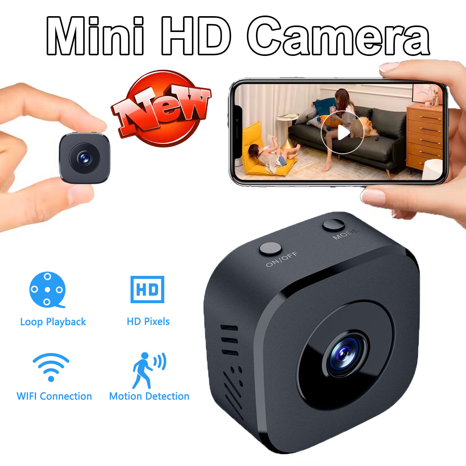 Security Camera 4K Mini Full C - Home Security Lidar review and price