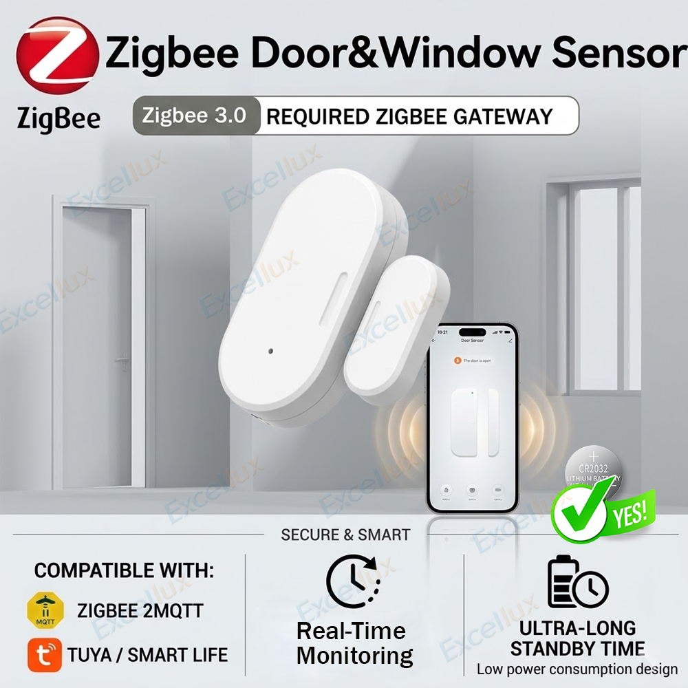 Tuya Zigbee Door Sensor Window - Home Security Door review and price