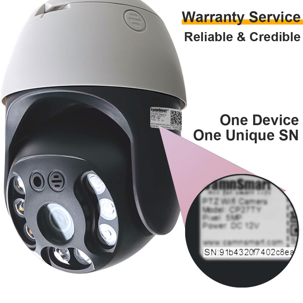 Camnsmart Tuya 5MP Alexa Wifi  - Home Security Lidar review and price