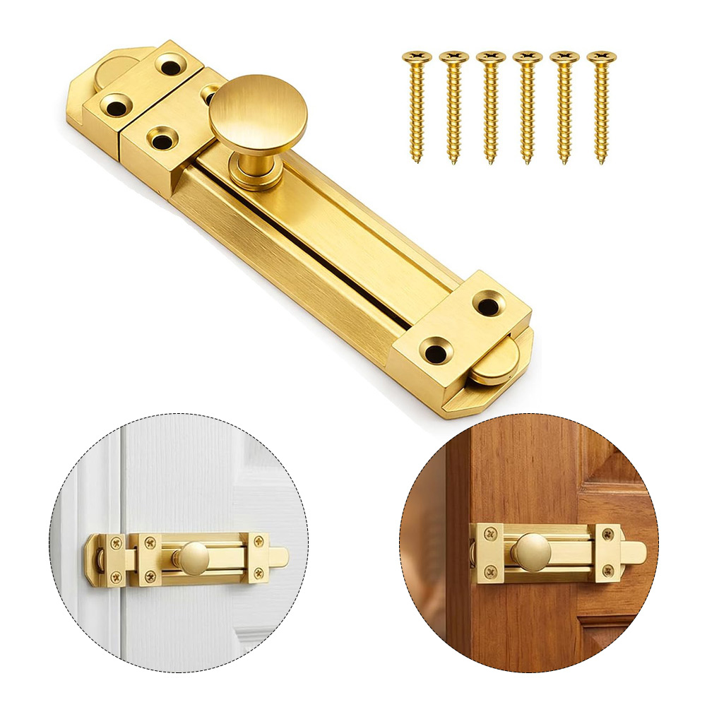 5 Inch Solid Brass Sliding Doo - Home Security Door review and price