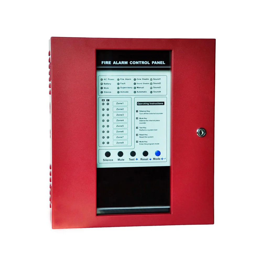 8 Zone Fire Alarm Control Pane - Home Security Zones review and price