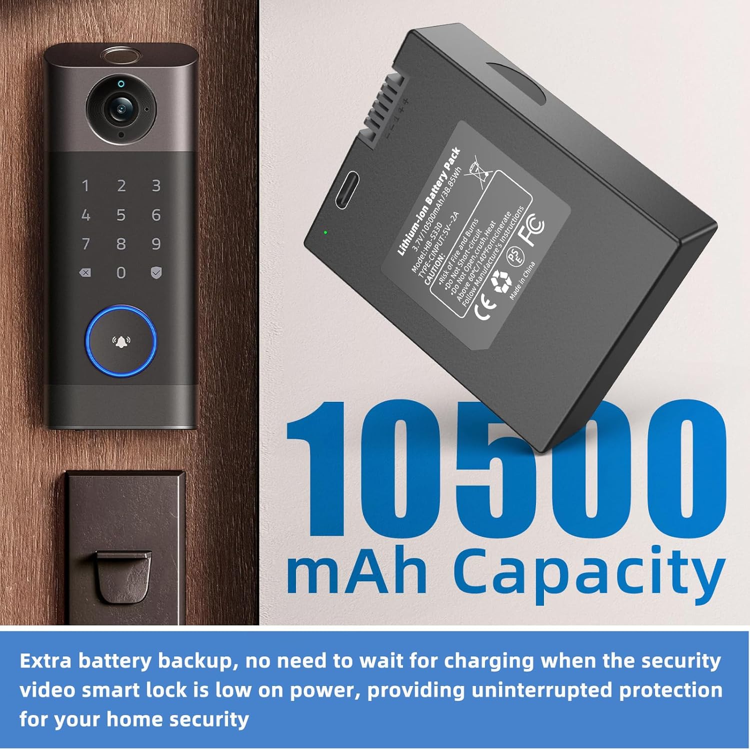 Eufy 10500mAh Security Recharg - Home Security Eufy review and price