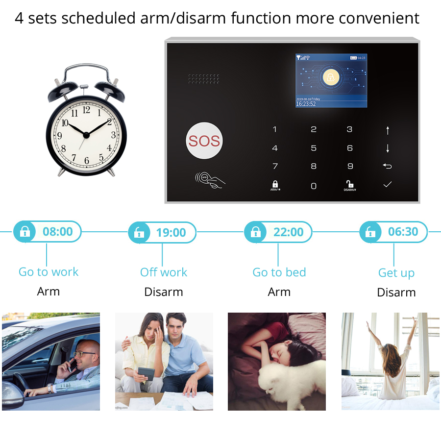 G30 Alarm System for 433MHZ Ho - Home Security Zones review and price