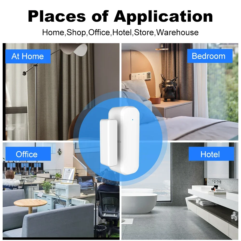 ZigBee Door Window Sensor Wire - Home Security Devices review and price