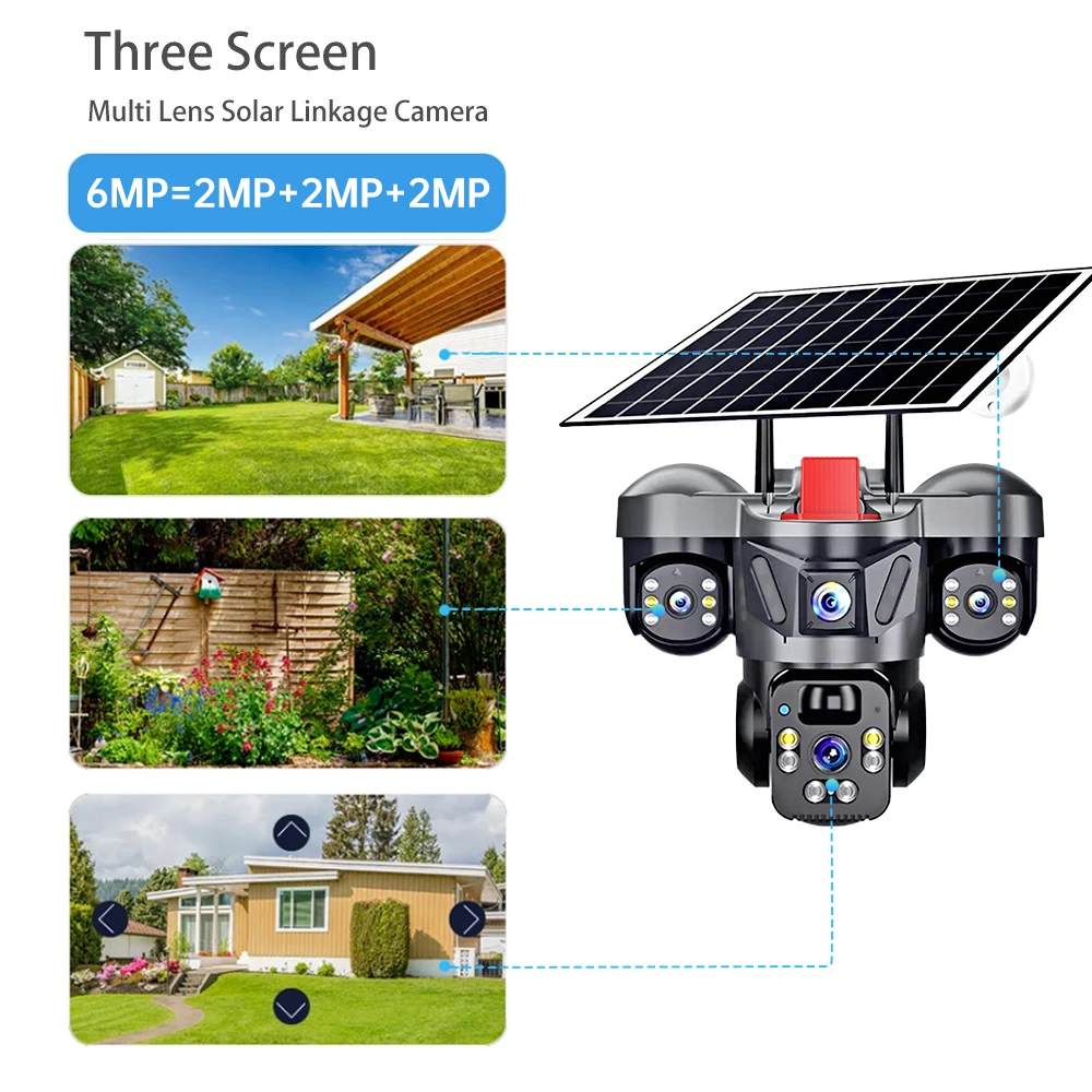 KERUI Outdoor PTZ 6MP 4G SIM W - Home Security Devices review and price