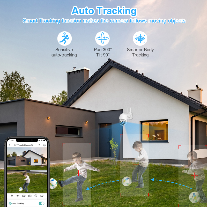 Smar 3MP Wireless CCTV Securit - Home Security Devices review and price