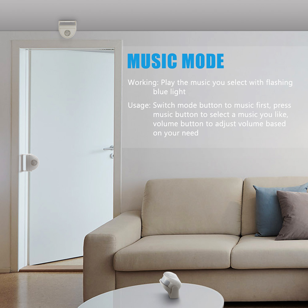 32 Songs Welcome Infrared Chim - Home Security Door review and price