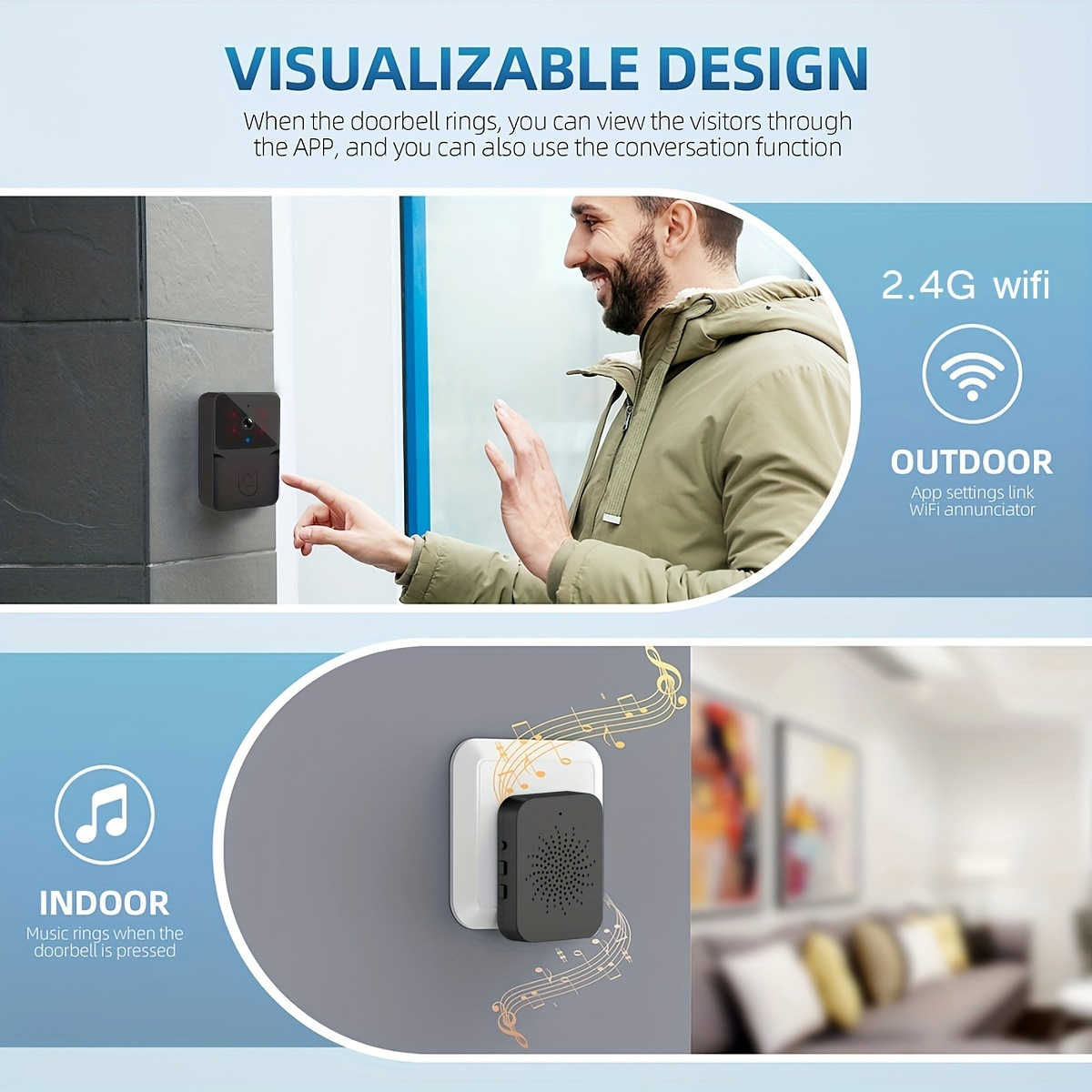 Tuya Wireless Smart Video Door - Home Security Lidar review and price